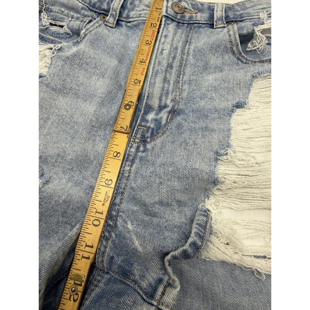 LADIES AMERICAN EAGLE COMFORT STRETCH WAISTBAND DISTRESSSED JEAN SHORTS   SIZE 6 - Picture 8 of 15